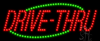Drive-Thru Animated LED Sign