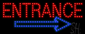 Entrance Animated LED Sign