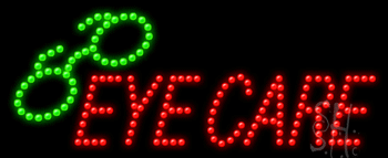 Eye Care Logo Animated LED Sign