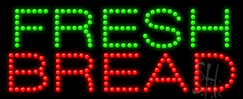 Fresh Bread Animated LED Sign