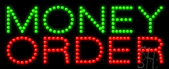 Money Order Animated LED Sign