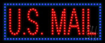 U.S. Mail Animated LED Sign