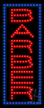 Barber Animated LED Sign