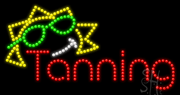 Tanning Animated LED Sign