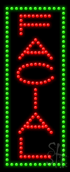 Facial (vertical) Animated LED Sign