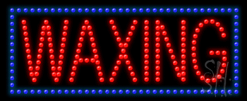 Waxing Animated LED Sign