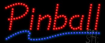 Pinball Animated LED Sign