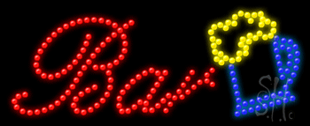 Bar Animated LED Sign
