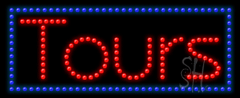 Tours Animated LED Sign