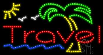 Travel Animated LED Sign