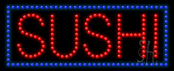 Sushi Animated LED Sign