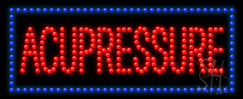 Acupressure Animated LED Sign