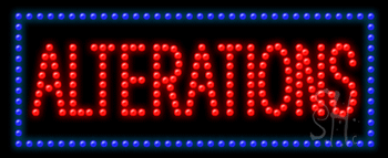 Alterations Animated LED Sign