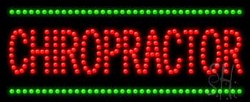 Chiropractor Animated LED Sign