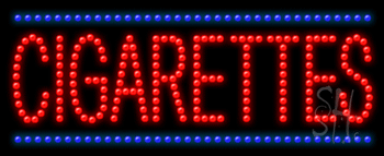 Cigarettes Animated LED Sign