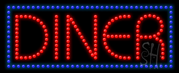 Diner Animated LED Sign