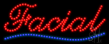 Facial Animated LED Sign