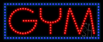 GYM Animated LED Sign