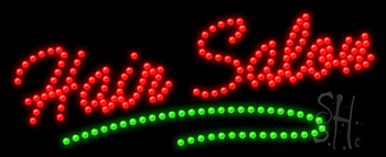Hair Salon Animated LED Sign
