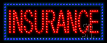 Insurance Animated LED Sign