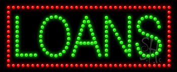 Loans Animated LED Sign