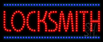 Locksmith Animated LED Sign