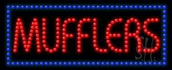 Mufflers Animated LED Sign
