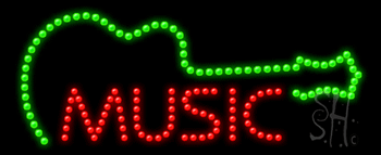 Music Animated LED Sign