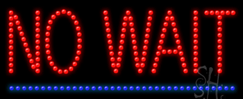 No Wait Animated LED Sign