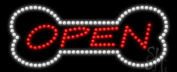 Open Animated LED Sign