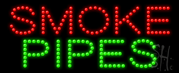 Smoke Pipes Animated LED Sign