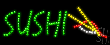 Sushi Animated LED Sign