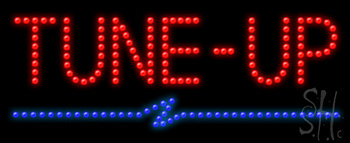 Tune-Up Animated LED Sign