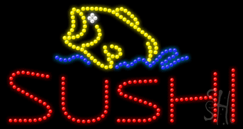 Sushi Animated LED Sign