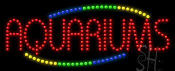 Aquariums Animated LED Sign