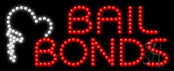 Bail Bonds Animated LED Sign