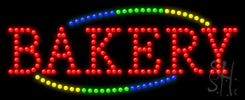 Bakery Animated LED Sign