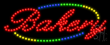 Bakery Animated LED Sign