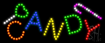 Candy Animated LED Sign