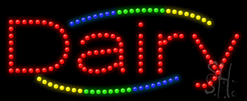 Dairy Animated LED Sign