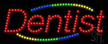 Dentist Animated LED Sign