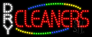 Dry Cleaners Animated LED Sign