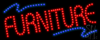 Furniture Animated LED Sign