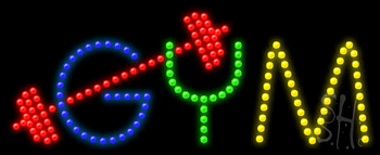 Gym Animated LED Sign