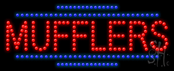 Mufflers Animated LED Sign