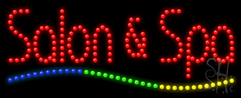 Salon and Spa Animated LED Sign