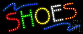 Shoes Animated LED Sign