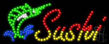 Sushi Animated LED Sign