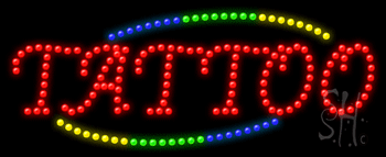 Tattoo Animated LED Sign
