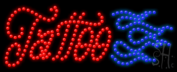 Tattoo Animated LED Sign
